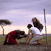 Traditional Maasai markets in Kenya