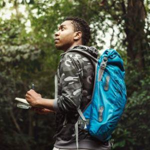 Exploring ancient acacia trees in Kakamega Forest