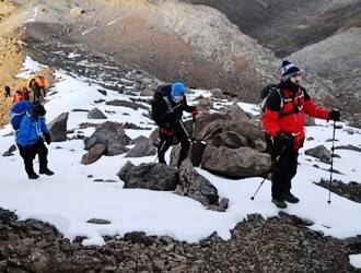 Safety gear for mountain climbing