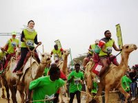 Enjoy a camel derby in Samburu
