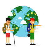 green agriculture safari itinerary Italy to Kenya